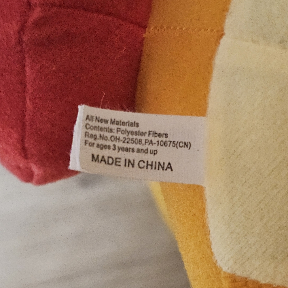 Pokemon Chimchar 2008 PRIZE PLUSH Toy Factory 19" inch Promo Plush - Picture 9 of 9
